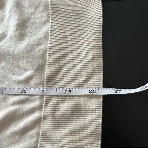 POLO Ralph Lauren Women's Crewneck Sweater Cotton Cream Size XL - Picture 5 of 6